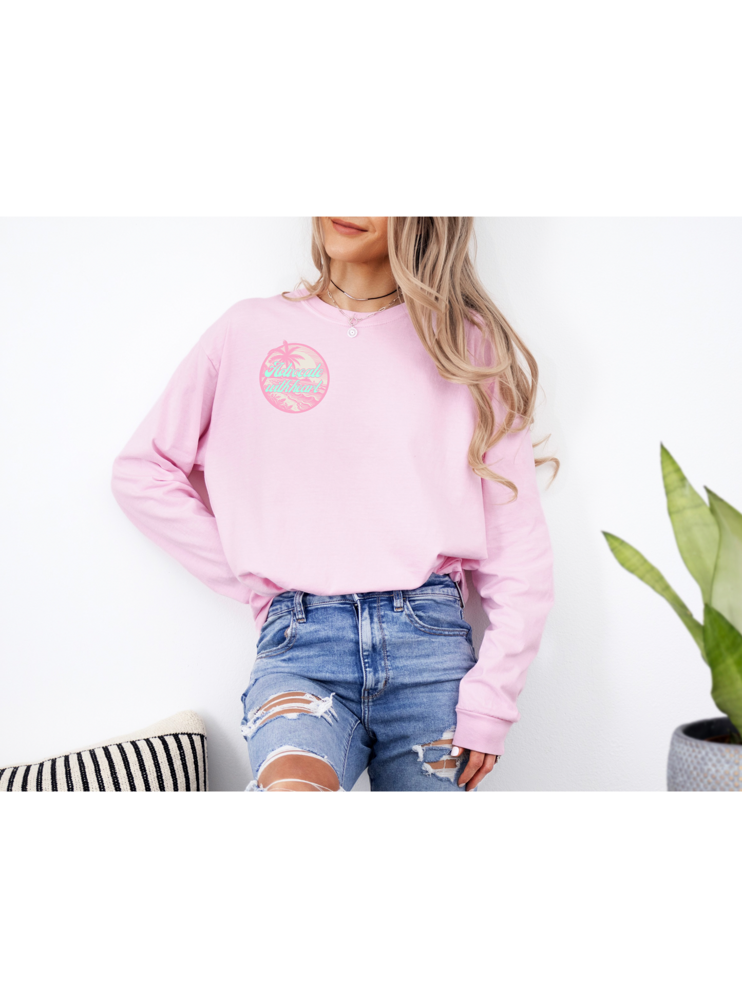 Sweet Mom Salty Advocate Long Sleeve Tee